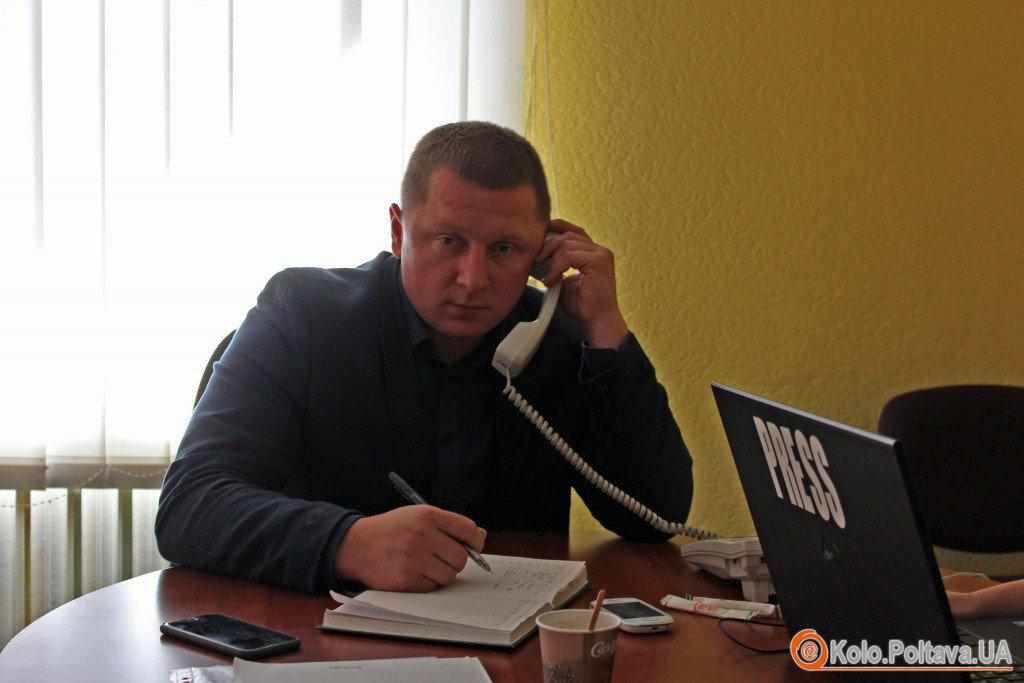 У редакції «Коло» відбудеться «гаряча» телефонна лінія з начальником Полтавського відділення поліції № 1