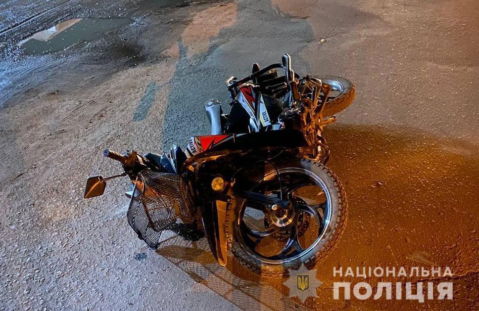 У ДТП на Полтавщині загинув водій мотоцикла