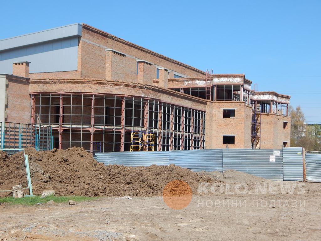 Держава дасть понад 100 мільйонів на спорткомплекс-довгобуд на Петра Юрченка в Полтаві