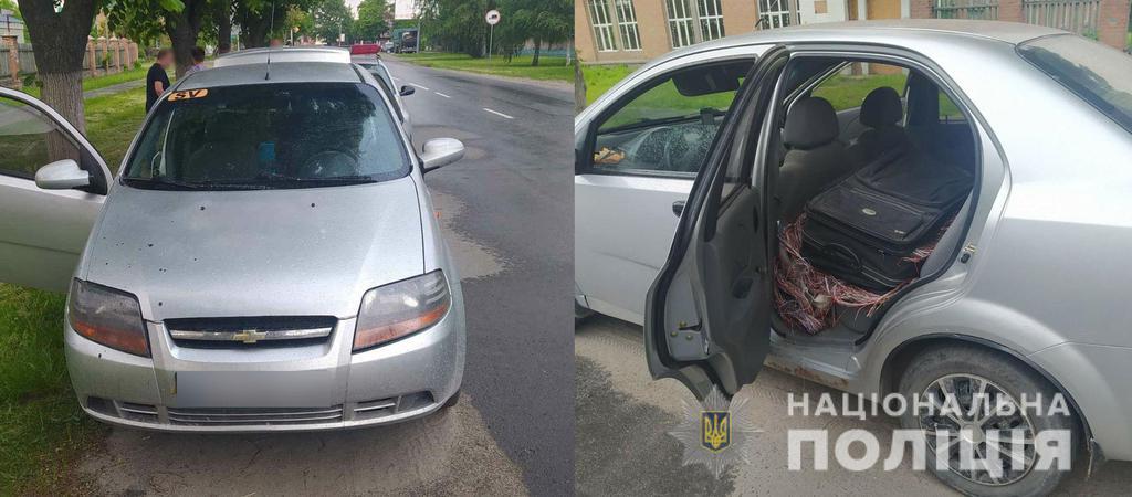На Полтавщині затримали з украденим злодіїв з сусідньої області. ФОТО
