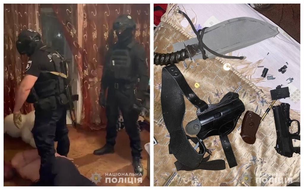 На Полтавщині 38-річний чоловік з вікна квартири стріляв по поліцейських. ВІДЕО