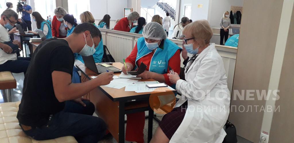 Масова імунізація на Полтавщині: скільки людей вакцинували