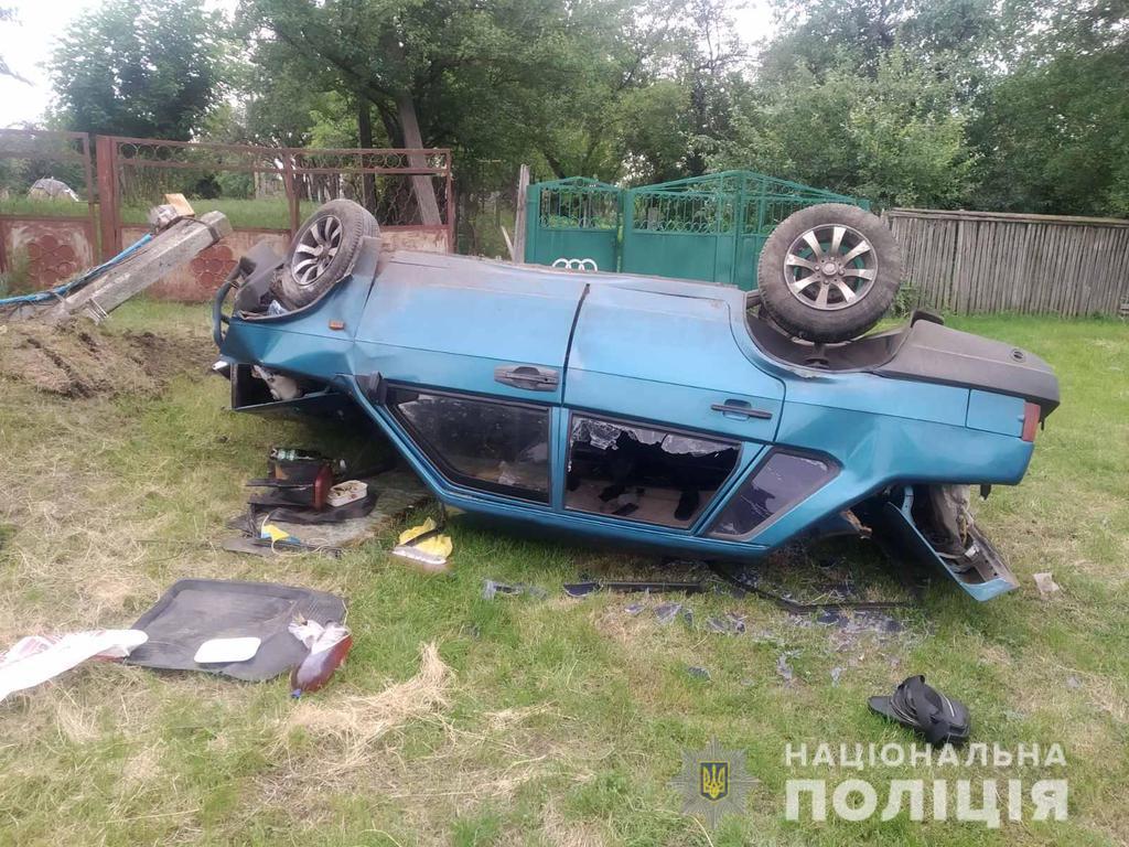 На Полтавщині зіткнулися два легковики: серед постраждалих дитина