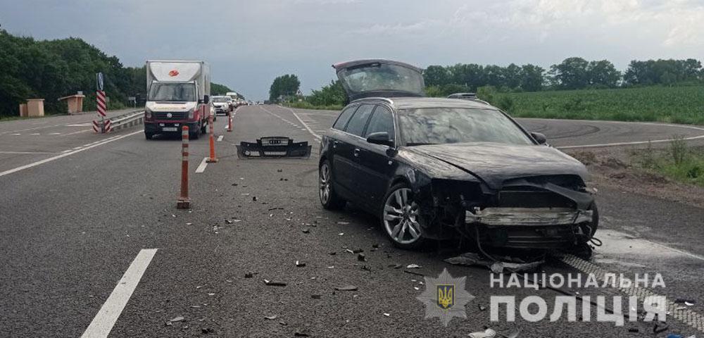 На Полтавщині сталося 4 ДТП: п’ятеро осіб отримали травми. ФОТО