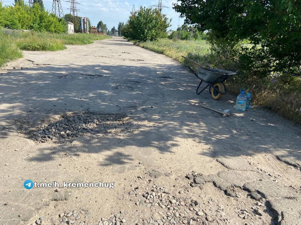 На Полтавщині в чоловіка вкрали цемент, куплений самотужки для ремонту дороги