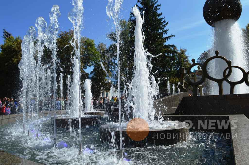 Чому у Полтаві не працюють фонтани