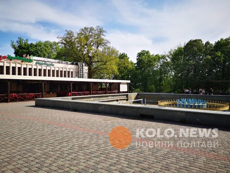 Фонтан у парку «Перемога» у Полтаві: чому не ремонтують та яким може стати