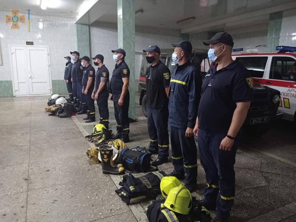 Гасити пожежі в Греції відправили рятувальників із Полтавщини