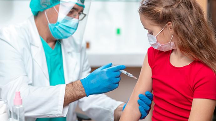 Вакцинація від коронавірусу дітей: скільки вже щепили в Полтавській області