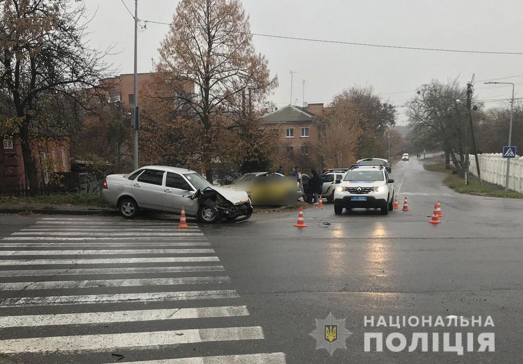 У Полтаві на небезпечному перехреста сталася ДТП з постраждалими