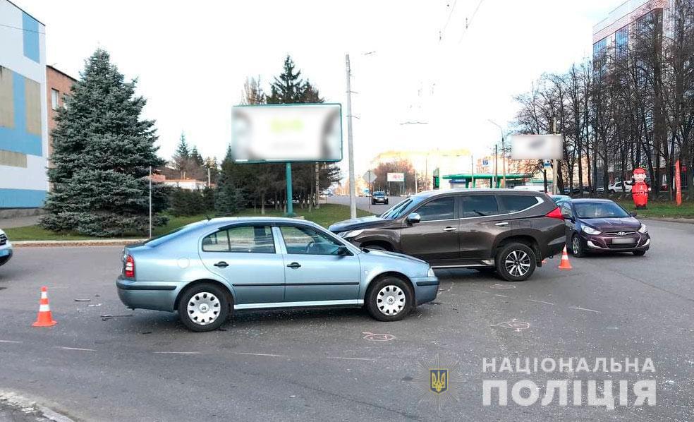 У Полтаві не розминулися дві автівки: є постраждалий