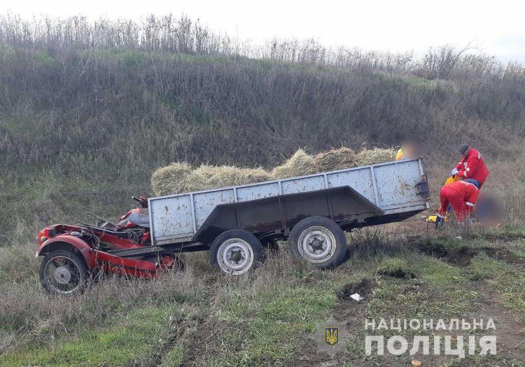 ДТП на Полтавщині: відчепився причіп та протаранив мотоцикл, загинув чоловік