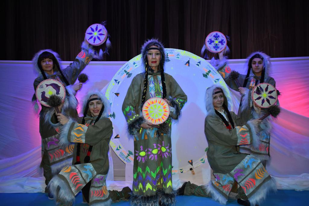 У Полтаві дітям показали новорічну прем’єру – виставу «Північне сяйво». ФОТО