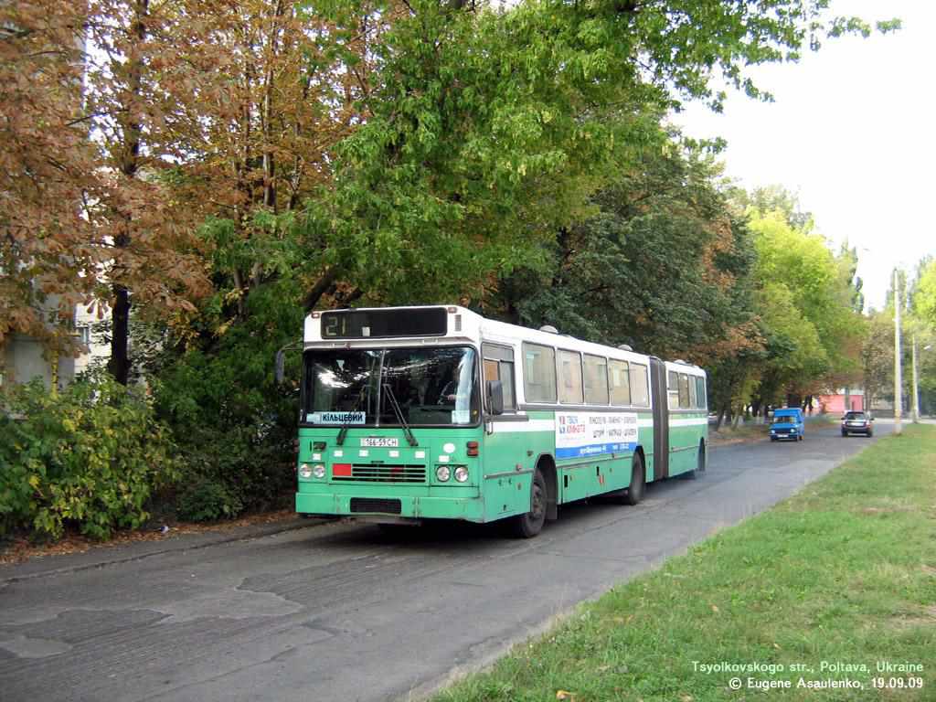 У Полтаві загорівся «Кільцевий» автобус