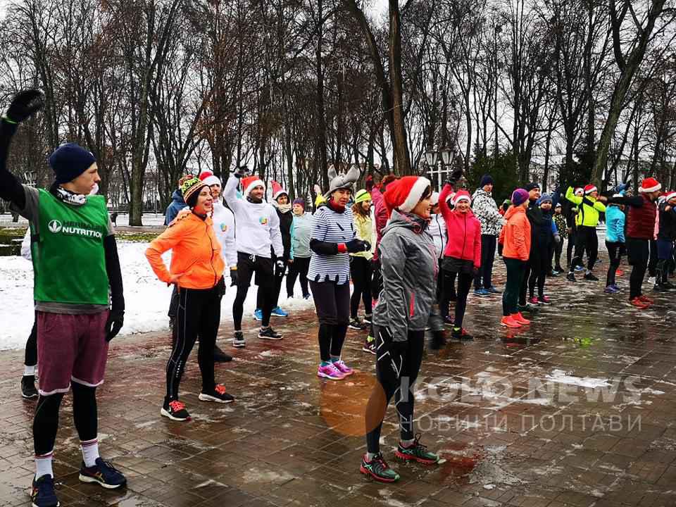 В перший день року у Полтаві відбудеться забіг «божевільних Сант»