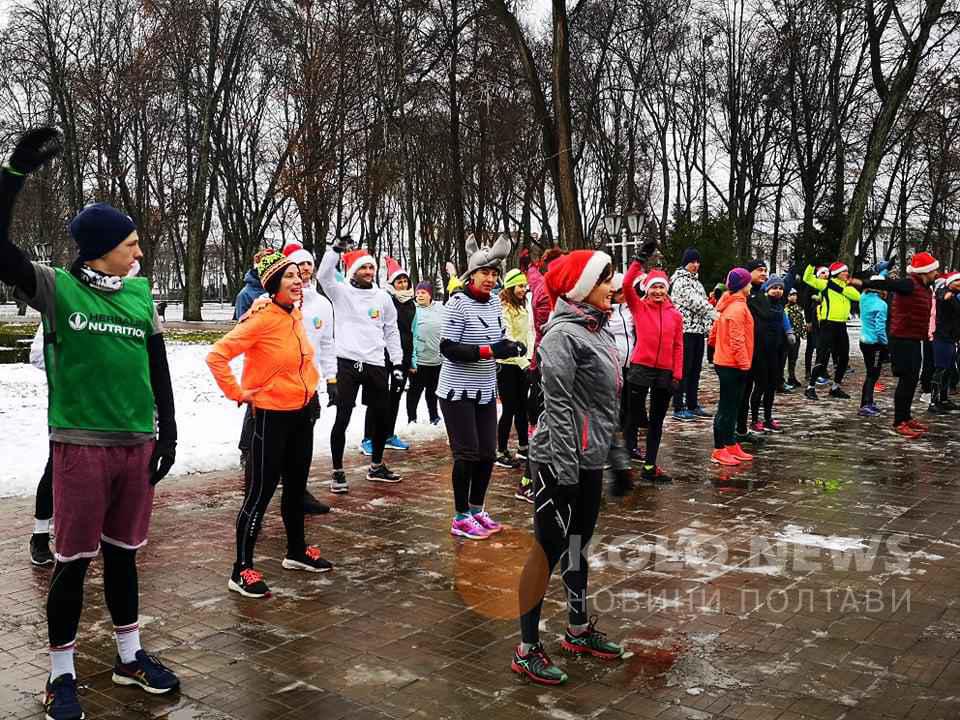 В перший день року у Полтаві відбудеться забіг «божевільних Сант»