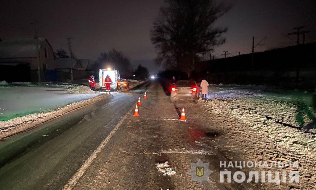 На Полтавщині легковик збив пішохода: чоловік загинув на місці