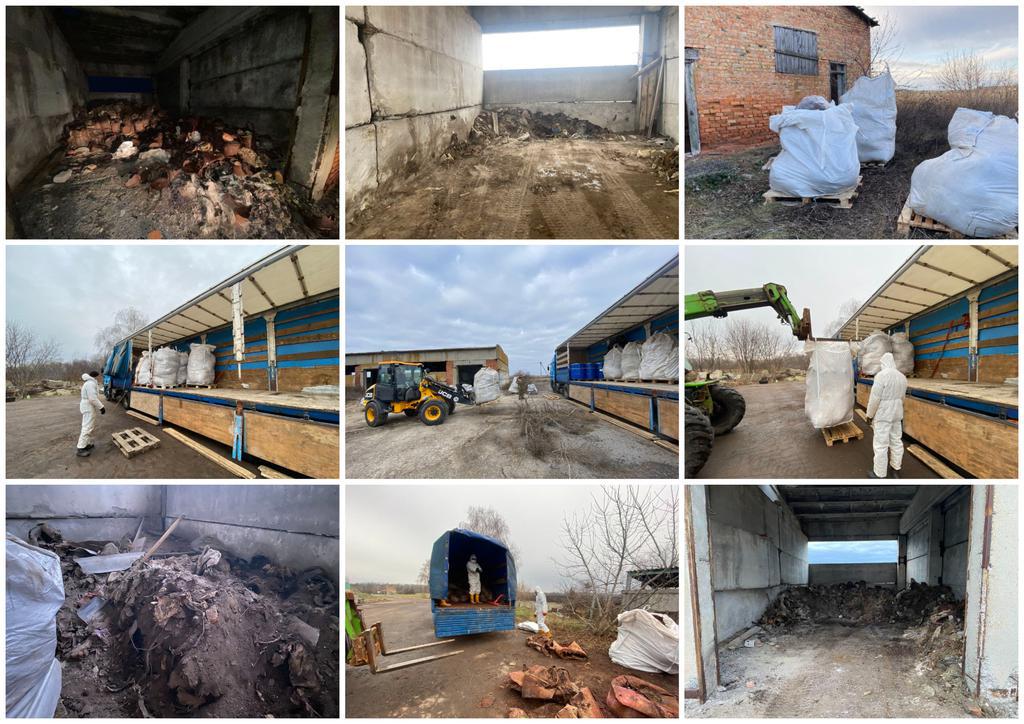З Полтавщини вивезли 60 тонн небезпечних хімікатів 