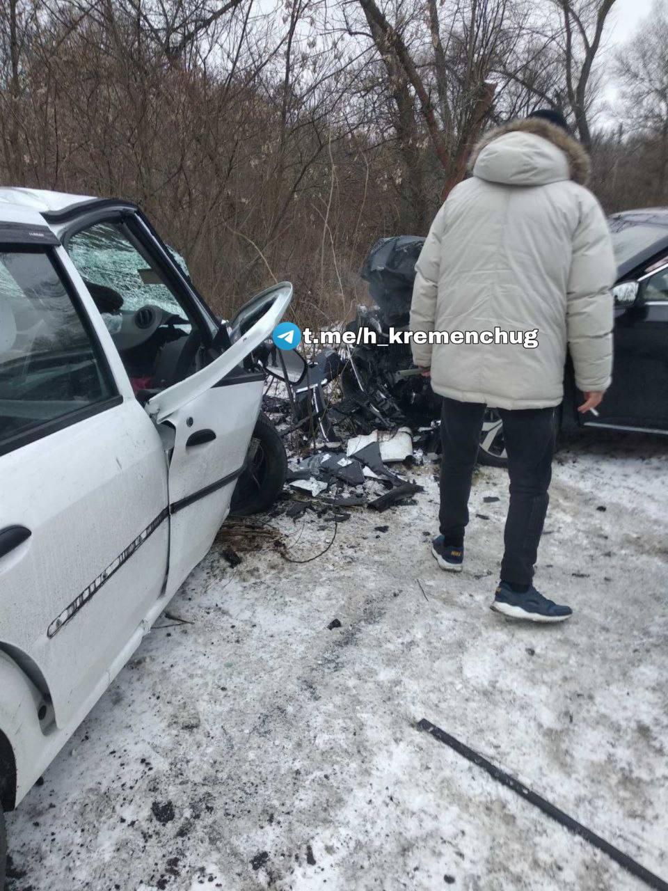 На Полтавщині стались 5 аварій на одній дорозі, є загибла. ФОТО