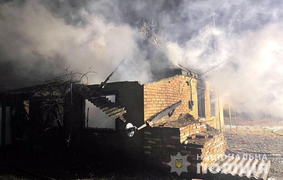 У Полтавському районі в пожежі загинув чоловік