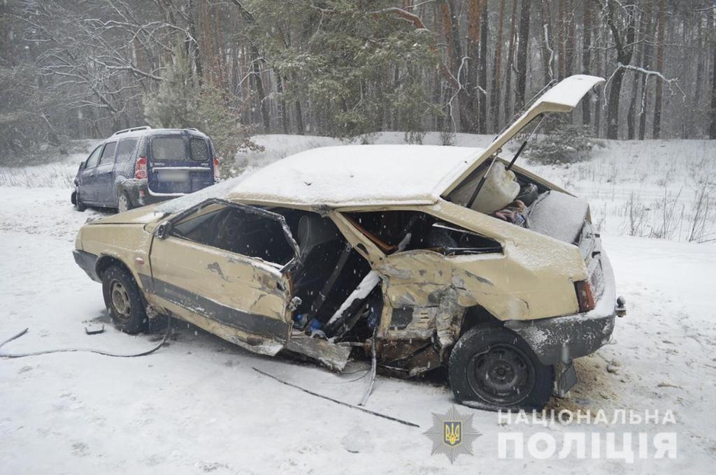 На Полтавщині у ДТП травмувалися троє людей