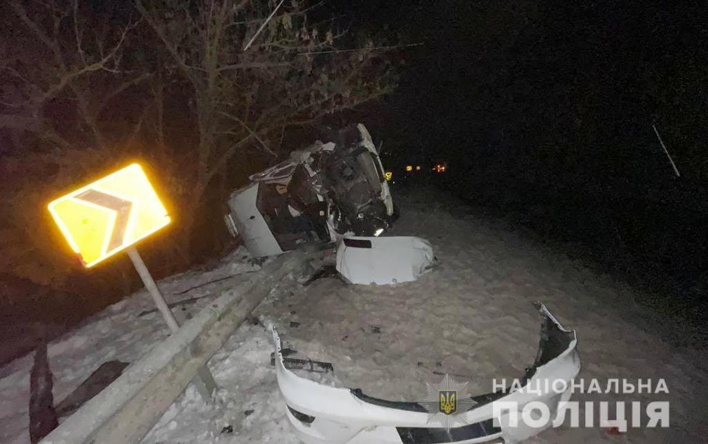 На Полтавщині зіткнулись 4 автомобілі: 11 людей травмовані. ФОТО