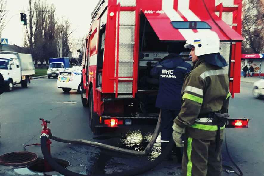 У Полтаві горів магазин
