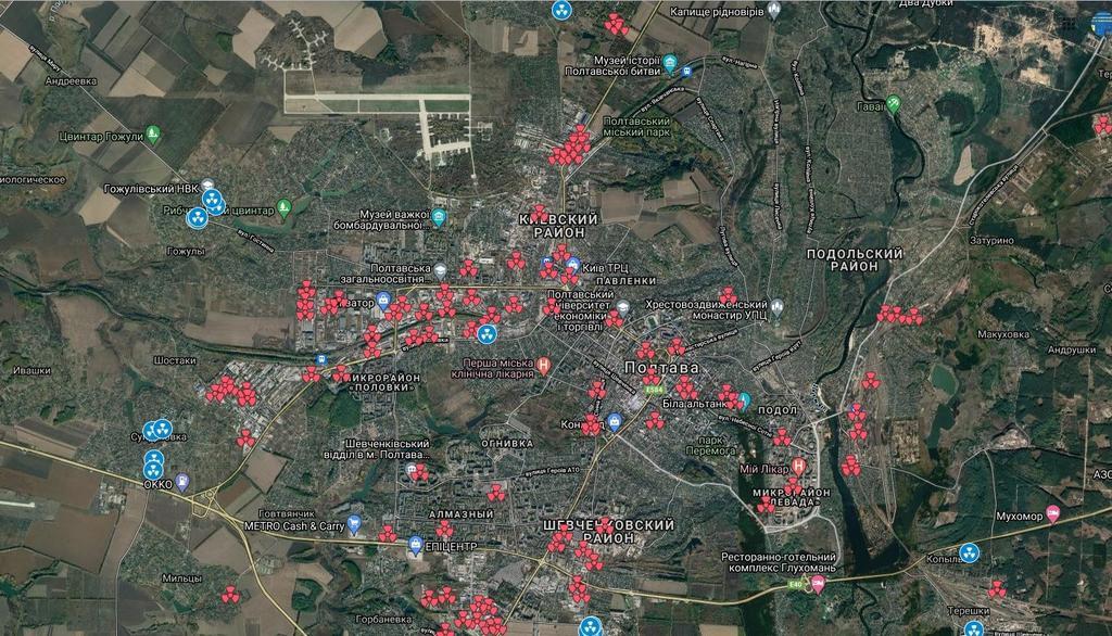 Сховища та укриття на Полтавщині: куди тікати і ховатись під час небезпеки