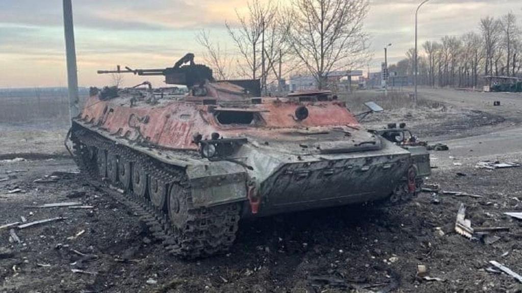 Російські окупанти залишили танк на Полтавщині
