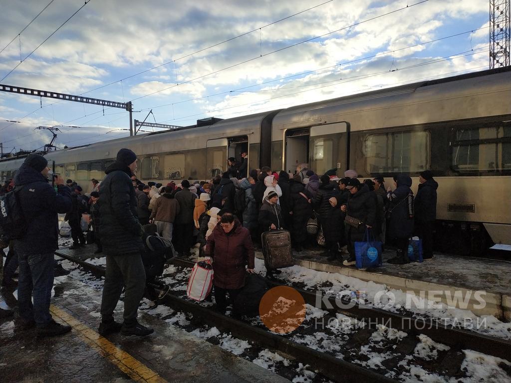 Графік евакуаційних потягів з різних міст України на 9 березня