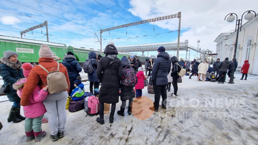 Графік руху евакуаційних потягів на 17 березня