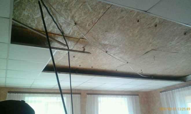 Під Полтавою в дитячому садку на дітей упала стеля: хлопчик постраждав