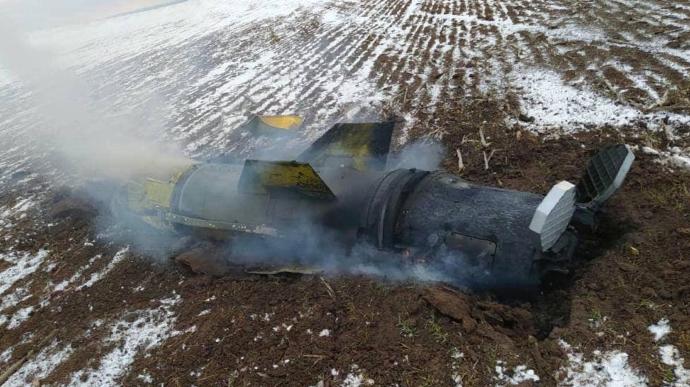 На Сумщині збили ракету, яка летіла в напрямку Полтави