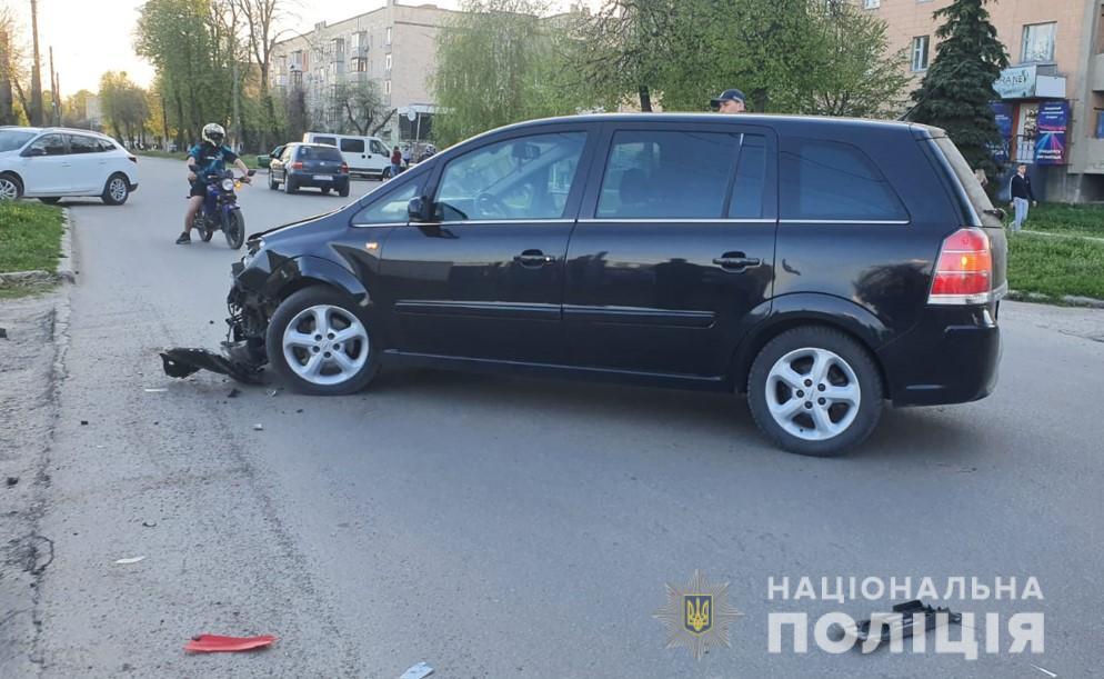 ДТП на Полтавщині: водій авто збив неповнолітнього мотоцикліста