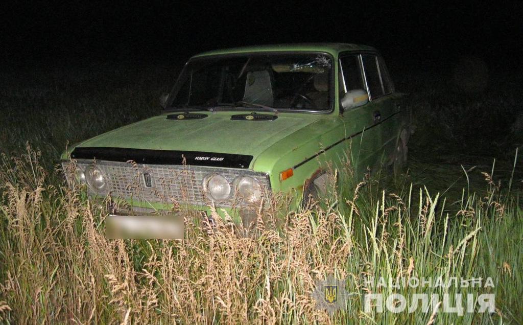 На Полтавщині нетверезий водій наїхав на патрульних