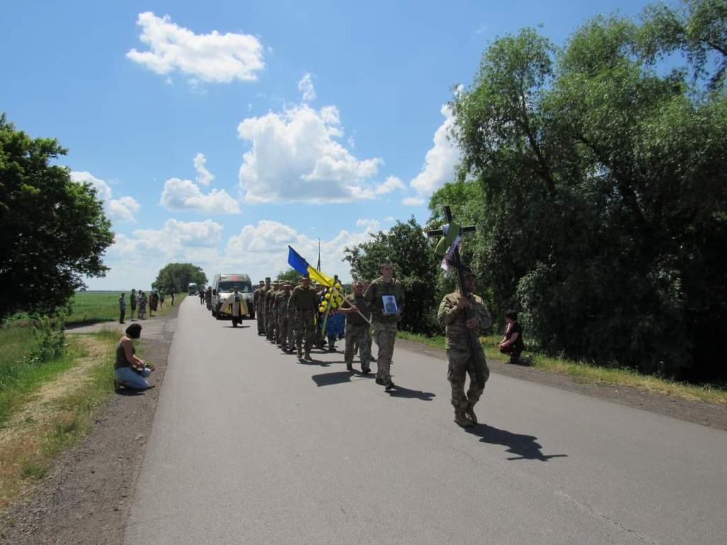 Провели в останню путь Героя з Шишаччини, який загинув у війні з окупантами 