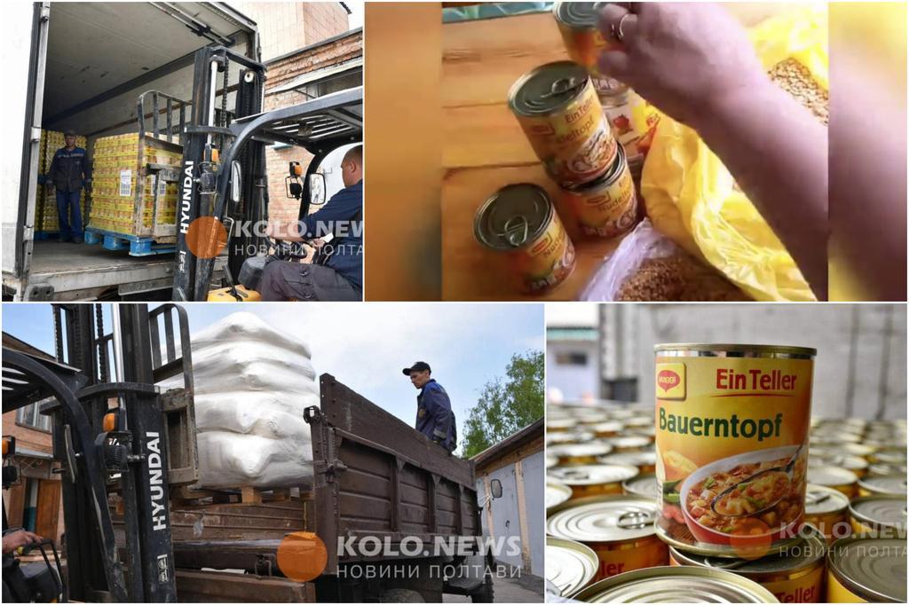 «Ні муки, ні олії, ні сахарю» – у Решетилівці розкритикували продуктовий набір від ООН