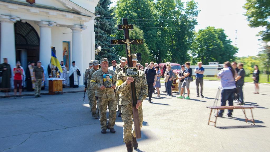 У Полтаві останню шану віддали Максимові Шевченку та Олександру Саливіну