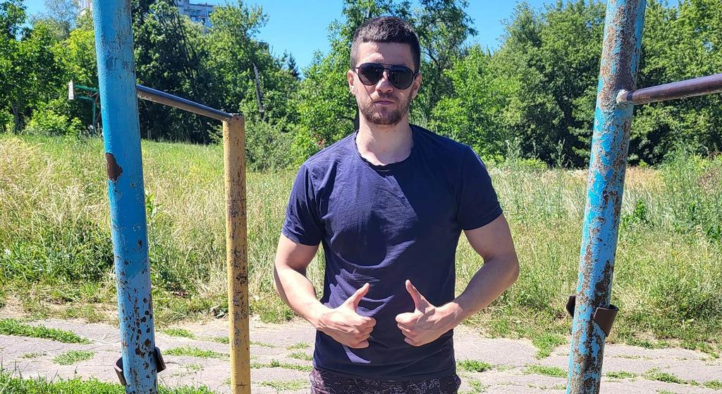 «Потрібно йти вперед і нічого не боятися»: історія боротьби поліцейського з Полтавщини Максима Колісника