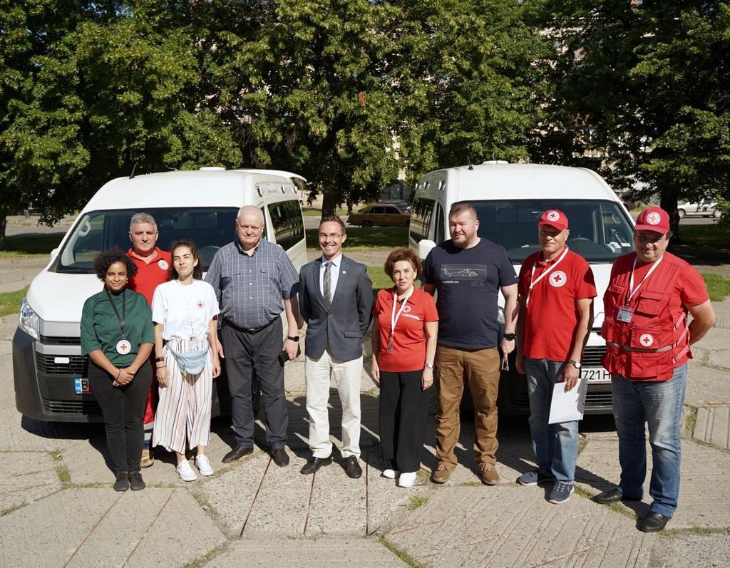 На Полтавщину прибули нові карети швидкої допомоги