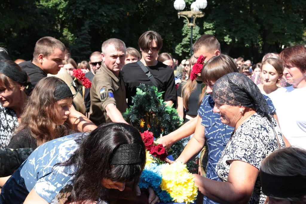 Полтавщина провела в останню дорогу трьох українських захисників