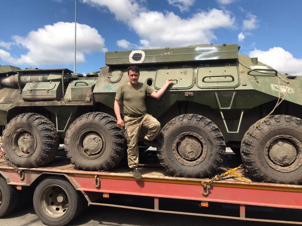 Полтавець, нагороджений «За взірцевість у військовій службі ІІІ ступеня», розповів про знищення ворожих танків. ФОТО