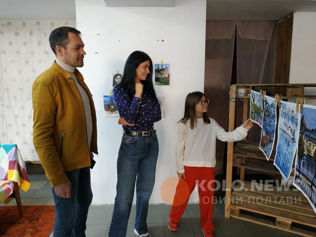 У Полтаві відбулася благодійна виставка юної художниці. ФОТО 