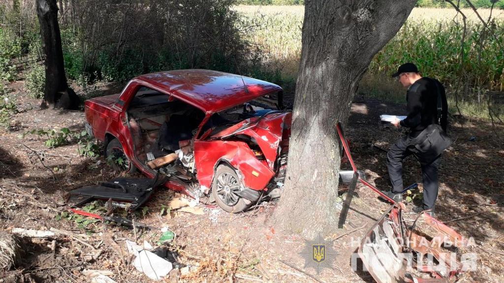 У ДТП на Полтавщині загинула пасажирка, водій отримав травми