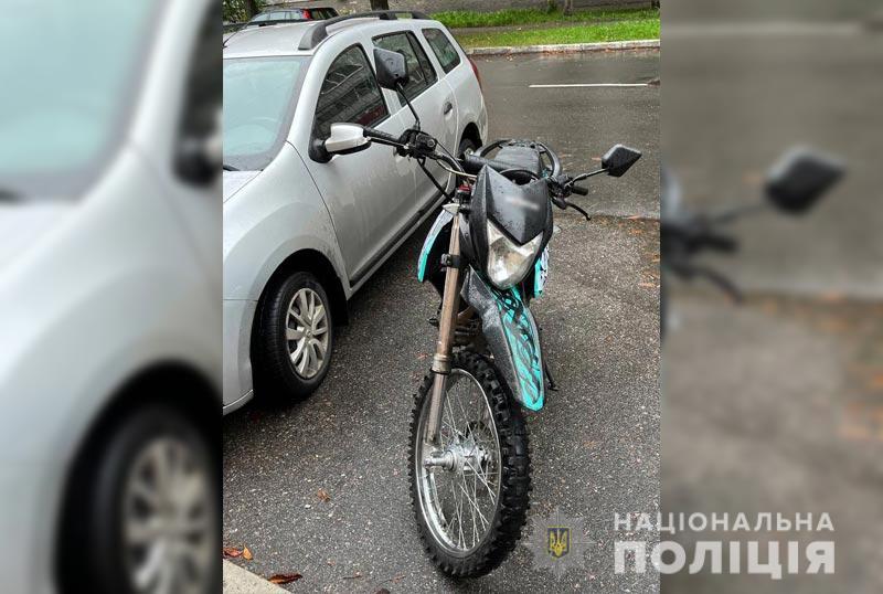 В ДТП на Полтавщині постраждав неповнолітній мотоцикліст