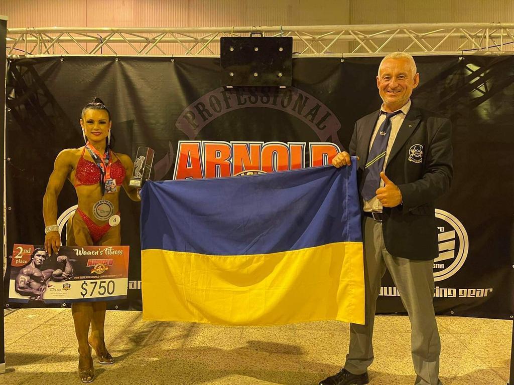 4 медалі виборола Світлана Гордієнко з Полтавщини на Арнольд Класік Європа