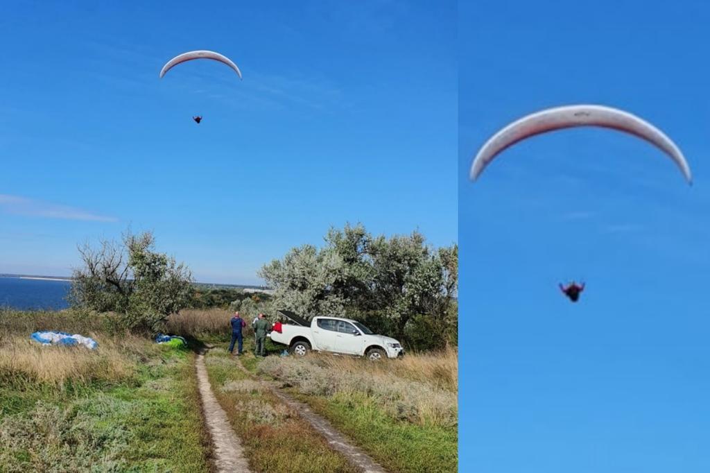 У Градизьку на гору приземлились невідомі парашутисти і налякали місцевих