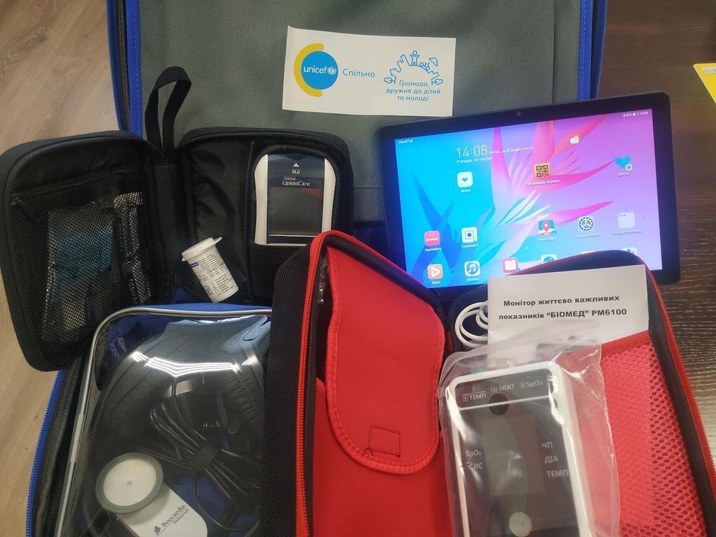 Миргородська громада отримала набори телемедицини