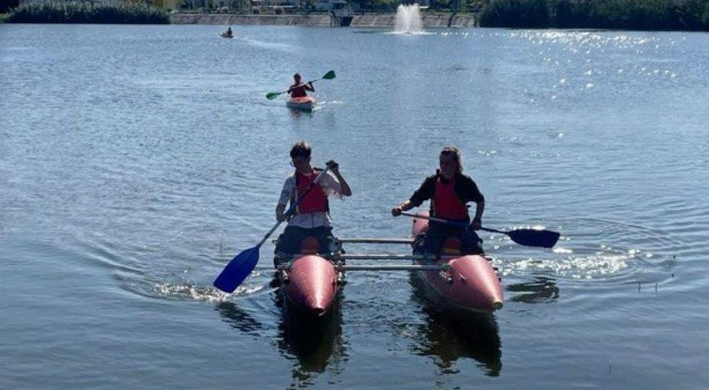 У громаді на Полтавщині школярів навчають туризму: пішому, велосипедному та водному. ФОТО