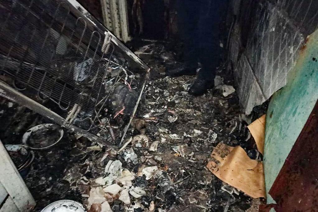 На Полтавщині під час пожежі загинув батько з сином